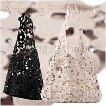 Load image into Gallery viewer, Chic Flower Cut-Out Embroidery Shoulder Bag, Tote Bag