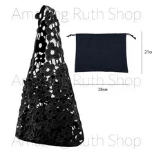 Load image into Gallery viewer, Chic Flower Cut-Out Embroidery Shoulder Bag, Tote Bag