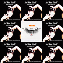 Load image into Gallery viewer, Just Wear it Lah! Eyelashes, No glue, No Adhesive Eyeliner Needed!