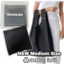 Load image into Gallery viewer, NEW MEDIUM SIZE, Reusable, Recycle and Foldable Bag ,Durable Polyester Tote Shopping Bag Eco Friendly