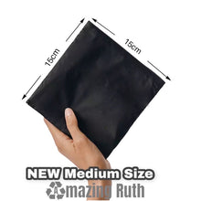 Load image into Gallery viewer, NEW MEDIUM SIZE, Reusable, Recycle and Foldable Bag ,Durable Polyester Tote Shopping Bag Eco Friendly