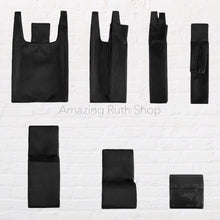 Load image into Gallery viewer, NEW MEDIUM SIZE, Reusable, Recycle and Foldable Bag ,Durable Polyester Tote Shopping Bag Eco Friendly