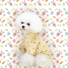 Load image into Gallery viewer, Cute Comfortable Rabbit Doodle Print T-shirt, Pet Clothing