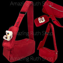 Load image into Gallery viewer, The Red Pillow Bag, Shoulder and Sling Bag