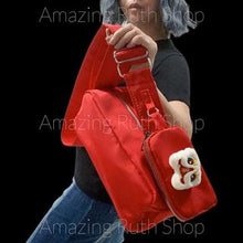 Load image into Gallery viewer, The Red Pillow Bag, Shoulder and Sling Bag