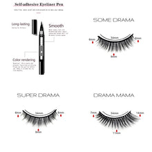 Load image into Gallery viewer, Gorgeous Drama Self Adhesive Eyeliner Eyelashes
