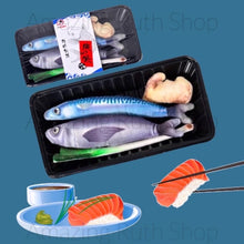 Load image into Gallery viewer, Cute Simulation Plush Fish, Catnip Cat Fish Toy Packed in Supermarket Seafood Tray
